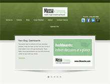 Tablet Screenshot of massainc.com